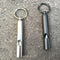 Stainless Steel Key Chain Lifesaving Emergency SOS Outdoor Survival Whistle Gw
