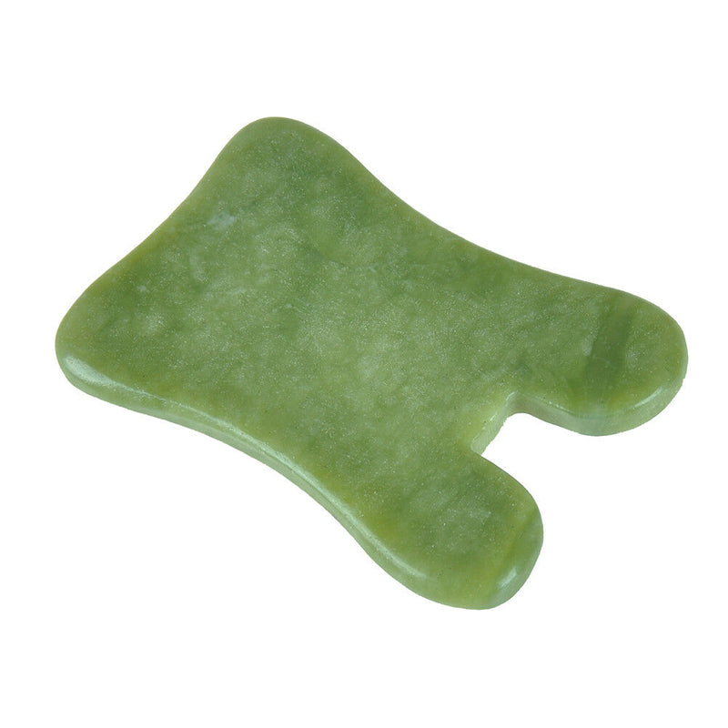 Gua Sha facial massage chinese medicine natural jade board scraping tool B.AU