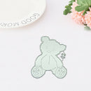 Metal Seated Bear Cutting Dies Scrapbooking Paper Cards Album Photo Stencil Hot