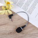 1pc 2019 3.5mm Flexible Mini Microphone Mic for Laptop Notebook PC Podcast MicOZ