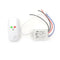 1Way Wireless ON/OFF 220V Anti-interference Light Lamp Remote Control Switch M&