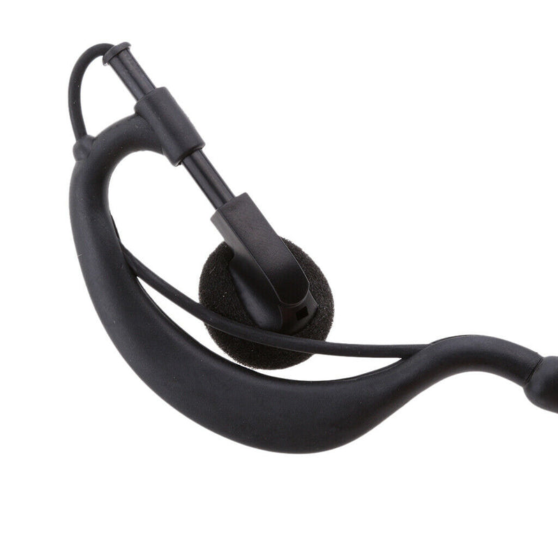 1.5m Earpiece Mic Dual PTT Earphone Headset For  BF UV-82 82L UV-89