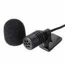 Black Car DVD Radio Audio Mini External Stereo Microphone 3.5mm Jack Plug Mic