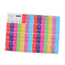 Removable Piano and Keyboard Note Stickers for Students Kids Learning