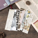 30Pcs/Box Retro Bookmark Book Mark Magazine Note Pad Label Memo Stationery Gift