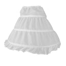 Flowergirl Bridesmaid Children Girl Dress White Petticoat Child Underskirt