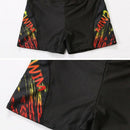 Men'S Swimwear Swimsuit Boxer Shorts Beach Shorts Wearable Quick-Drying Swi B1W8