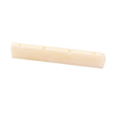 5 Pieces Buffalo Bone Electric Guitar Slotted Nuts Beige for LP Style Guitar