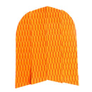 4 Pieces EVA Dog Traction Pad Customizable Deck Grip Mat for   Surf Orange