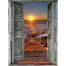 Diamond Painting Kits Sunrise Outside Full Round Drill Handicrafts (LD494)