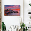 DIY Lighthouse Cross Stitch 5D Full Square Drill Diamond Painting Art Craft A