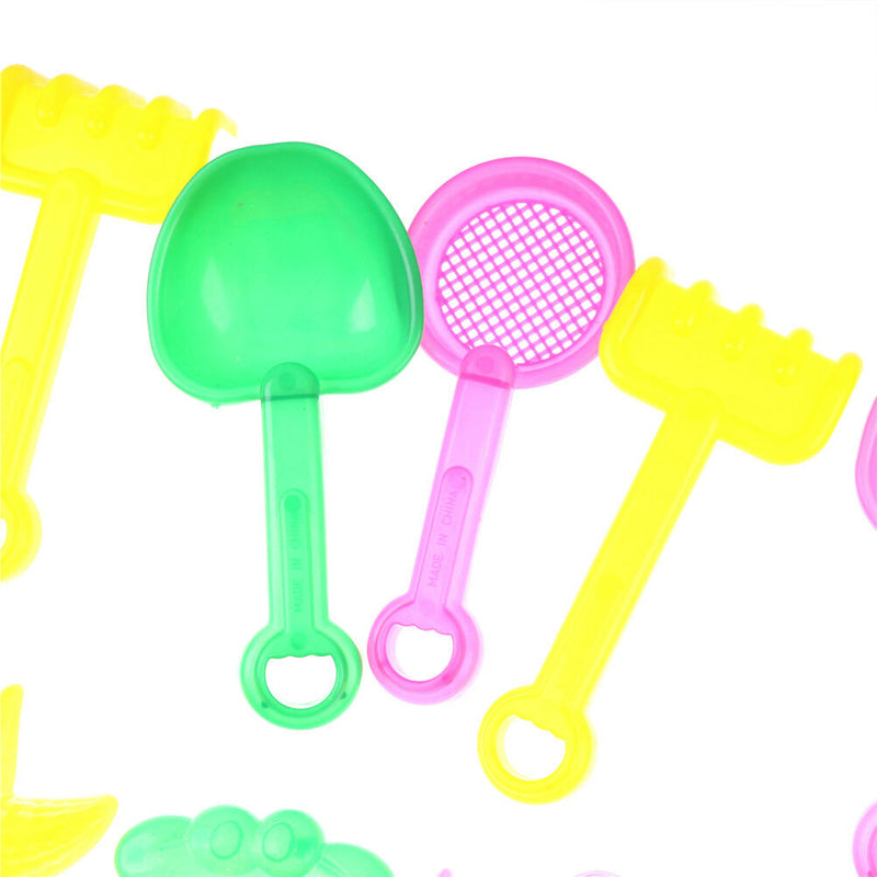 5pcs Kid Outdoor Beach Sand Tools Toys Bucket Shovel Set  Baby Play sand T Ew