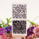Flower Printed DIY Scrapbooking Plastic Embossing Template Folder Stencil A