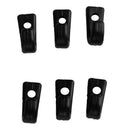6pcs Nylon Lashing Hook Bungee J Hook for Kayak Canoe Paddle Board Dinghy