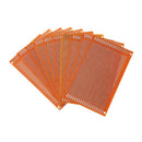 10x DIY Prototype Paper Universal PCB Matrix Circuit Board 9x15cm Copper co