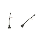 2x USB 3.0 20 Pin Male to Female Header Motherboard Extension Adapter Cable