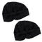2 pack Women's Silk Sleeping Cap Night Sleep Hats Hair Care Scarves Bonnet