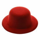 Women's Mini Hat Fascinator Burlesque hairpin Mode Red