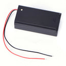 9V Volt PP3 Battery Holder Box DC Case With Wire Lead ON/OFF Switch Cover  BX