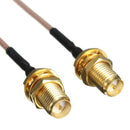 2 PCS 5.9" RG178 RP SMA to uFL/IPX/IPEX RF Female Adapter Cable Tackle Pro C5L6