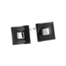 Pair Stainless Steel Cufflinks Cuff Links Mens Dress M6B6