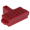 Plastic hydraulic disc brake bleed spacer block tool for hydraulic brake FT