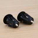 One Pair Bike Bicycle Aluminum Handlebar Grips Handle Bar Cap black