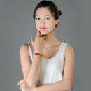 Chinese Style Jewelry Simple Fashion Big Red Jade Line Agate Fine Bracelet