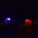 Colorful Bicycle Small Yellow LED Ring lights Bicycle Bell Road Bike Accessories