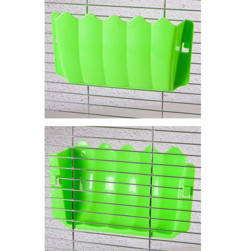 Plastic Hay Feeder/Rack -  for Rabbit/ChinChilla/Guinea Pig - Keeps Grass