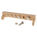 Wooden Montessori Practical Material Metal Bolts And Nuts With Wood Stand