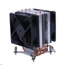 1X(Lanshuo Pure Copper 4 Heat Pipe Thermal Processor Cooler For Lga /1150 /