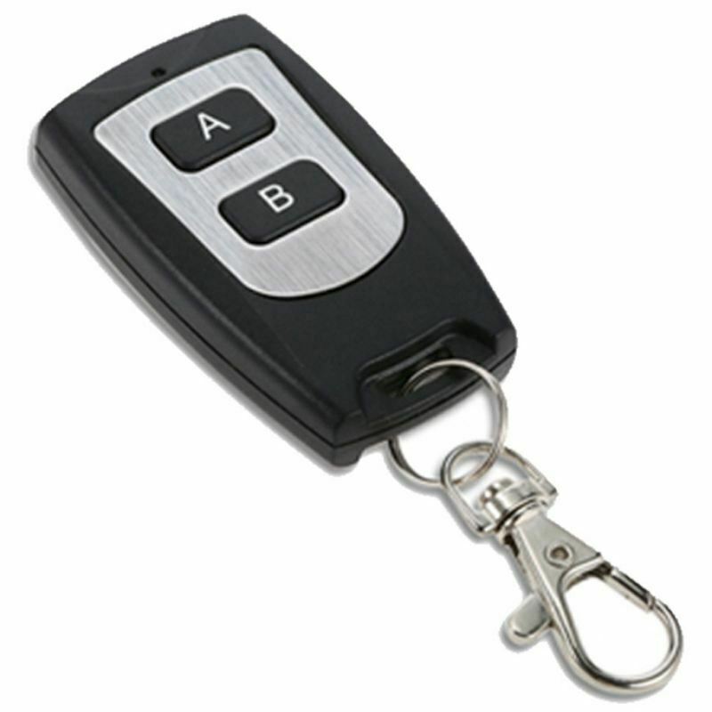 Wireless Remote Control Transmitter and DC 12V 2CH RF 433Mhz Rleay Receiver I7J6