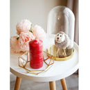 Nordic Style Brass + glass Geometry Storage Baskets Box Simplicity Style Ho