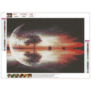 5D DIY Full Drill Diamond Painting Fantasy Landscape Cross Stitch Mosaic
