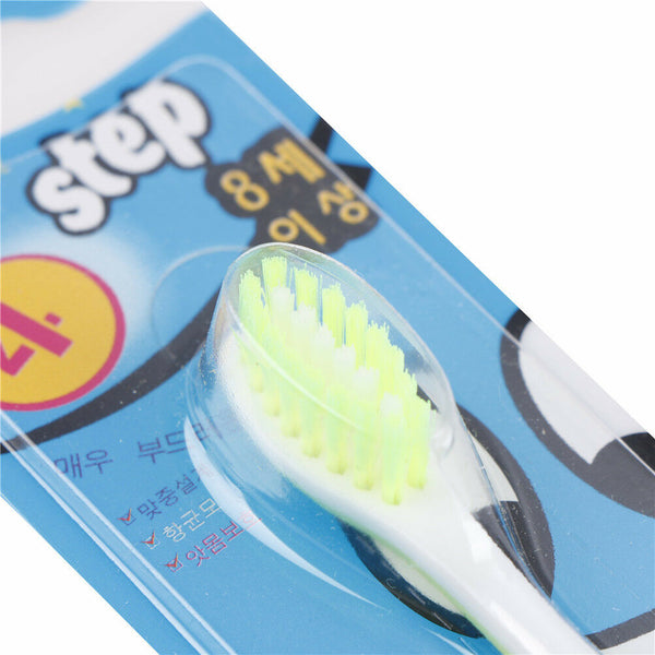 1x Children Cartoon smile Pattern Toothbrush Oral Teeth Care Kids color TOCA