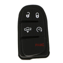 5 Button Smart Key Fob Remote Cover Case Suitable for Chrysler, Dodge, Jeep