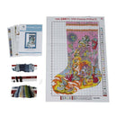 Cross Stitch Kits Embroidery Kit - Christmas Stockings, Snowman Patterns