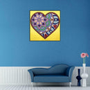 5D DIY Special Shaped Diamond Painting Heart Cross Stitch Mosaic Craft Kits