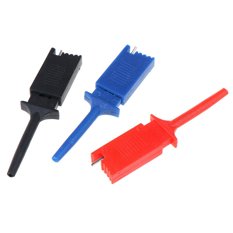 10pcs Test Hooks Clips for Measuring Instrument Test Clip Flat Hook FT