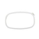 Rectangle Plastic Embroidery Frame Cross Stitch Hoop Ring Sewing Tool, 19*3 W3X4