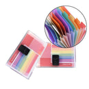 A6 13 lattice Expanding File Plastic Folder Organizer Document Rainbow Color