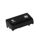 Car A/C Heater Climate Control Switch Wind Volume Fan Button Cover for BMW