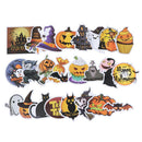 25Pcs/set Happy Halloween Christmas Stationery Stickers Waterproof PVC Stic giT+