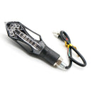 2Pcs Motorcycle Turn Signal 12Led Indicator Locomotive Universal Turn Signa