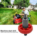 1x Lawn Mower Starter Electric Engine Drill Bit Adapter For Trimmers Home N0W0