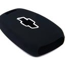 BLACK Silicone Remote Key Cover Case fit for Chevrolet Malibu Camaro Cruze 2017