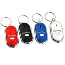 4 * Alarm Locator Tracker Lost Key Finder Whistle Control LED Tracker f IHM