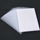 50pcs PVC Plastic Sheet DIY Scrapbook Handmade Shake Card Album Photo Frame