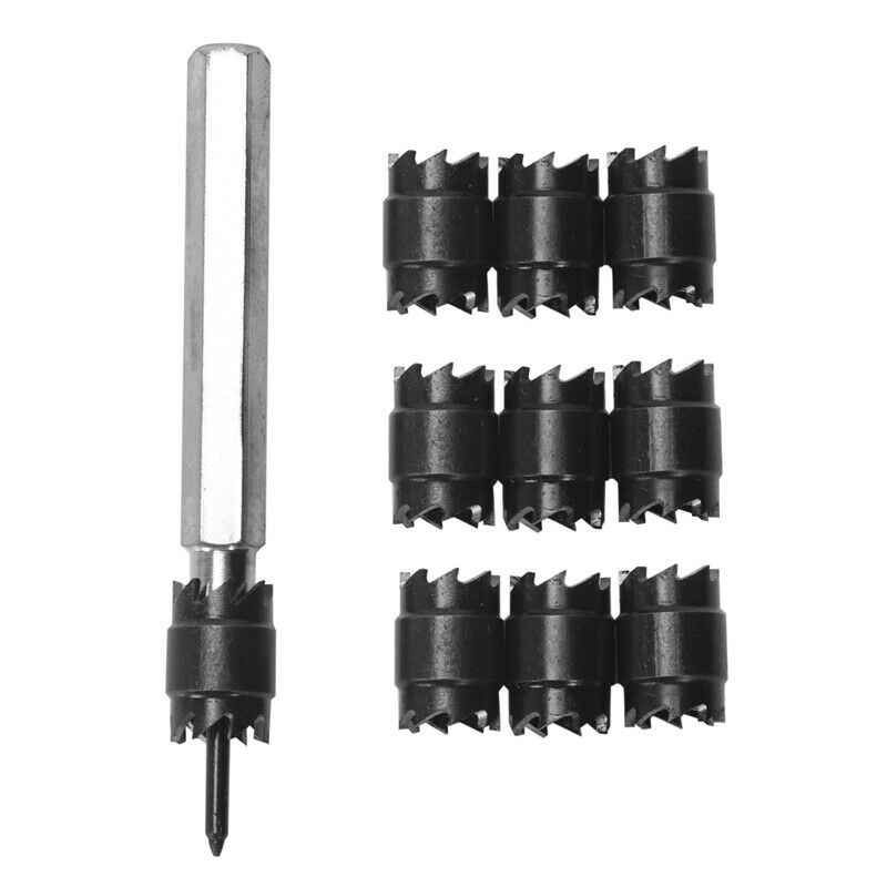 11Pcs 3/8 Inch Tool Universal Double Sided Remover Spot Weld Cutter Set Sep S9F1